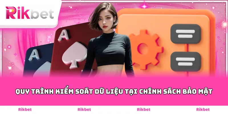 Quy trình kiểm soát dữ liệu tại chính sách bảo mật